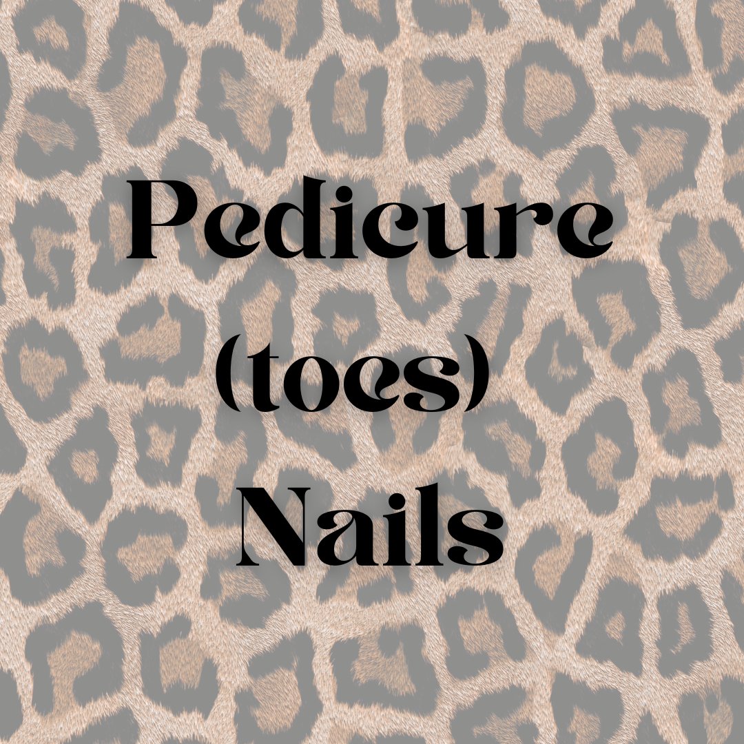 Pedicure (toes)Press on